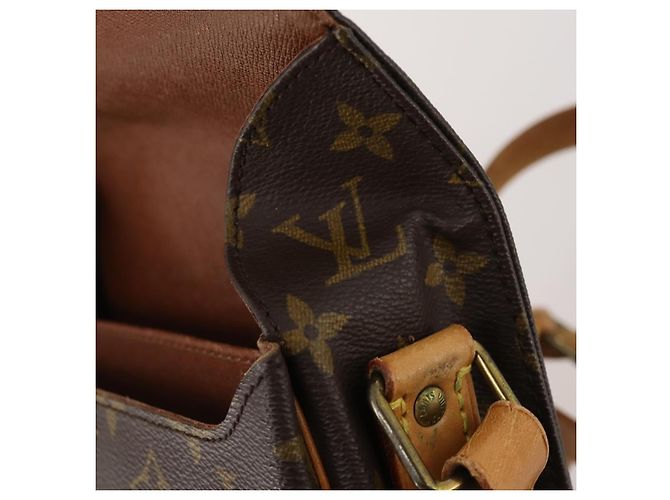 LOUIS VUITTON Bolsa de Ombro Monogram Cartouchiere MM M51253 LV Auth 163323 Monograma - vista 10