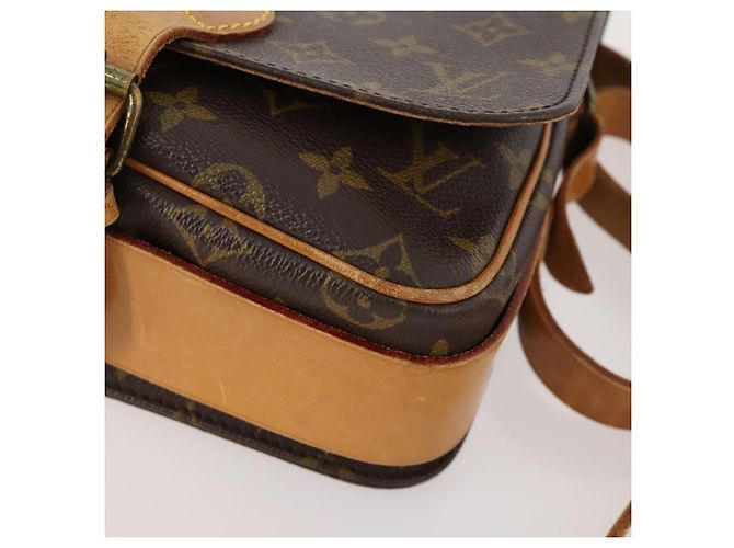 LOUIS VUITTON Bolsa de Ombro Monogram Cartouchiere MM M51253 LV Auth 163323 Monograma - vista 14