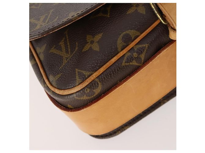 LOUIS VUITTON Bolsa de Ombro Monogram Cartouchiere MM M51253 LV Auth 163323 Monograma - vista 15