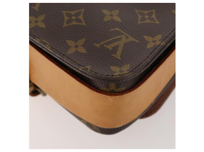 LOUIS VUITTON Bolsa de Ombro Monogram Cartouchiere MM M51253 LV Auth 163323 Monograma - vista 16