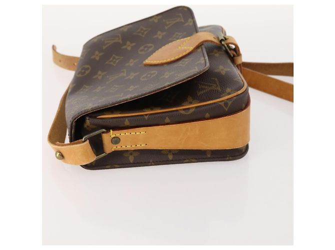 LOUIS VUITTON Bolsa de Ombro Monogram Cartouchiere MM M51253 LV Auth 163323 Monograma - vista 4
