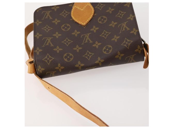 LOUIS VUITTON Bolsa de Ombro Monogram Cartouchiere MM M51253 LV Auth 163323 Monograma - vista 6