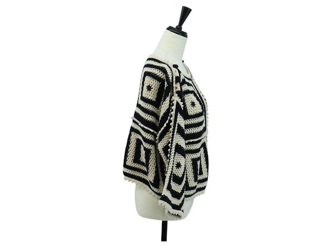GUCCI Tops de Punto Algodón Blanco Auth 172546M - vista 4