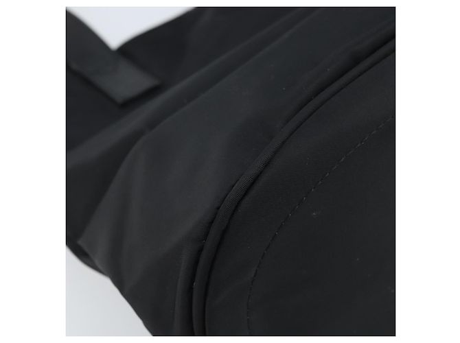 FENDI Tote Bag Nylon Schwarz Silber Auth 173802 - Ansicht 16