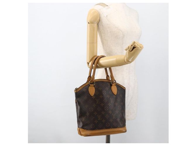 LOUIS VUITTON Borsa a Mano Monogram Lockit M40102 LV Auth BA11222 Monogramma - vista 21
