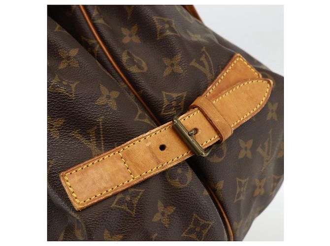LOUIS VUITTON Borsa a Spalla Monogram Saumur 43 M42252 LV Auth 166833A Monogramma - vista 10