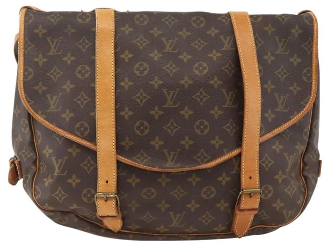 LOUIS VUITTON Borsa a Spalla Monogram Saumur 43 M42252 LV Auth 166833A Monogramma - vista 13