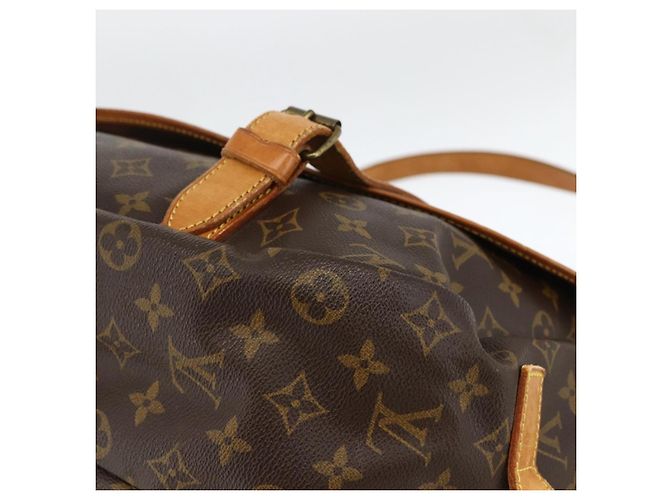 LOUIS VUITTON Borsa a Spalla Monogram Saumur 43 M42252 LV Auth 166833A Monogramma - vista 16