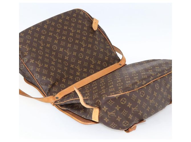 LOUIS VUITTON Borsa a Spalla Monogram Saumur 43 M42252 LV Auth 166833A Monogramma - vista 18