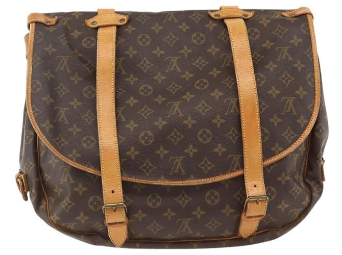 LOUIS VUITTON Borsa a Spalla Monogram Saumur 43 M42252 LV Auth 166833A Monogramma - vista 2