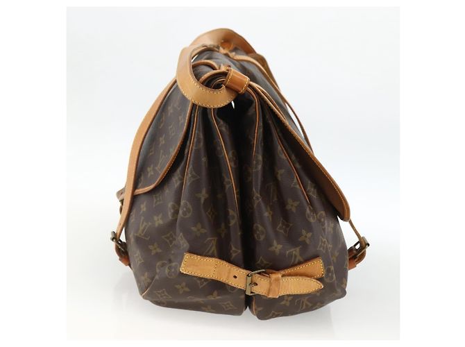 LOUIS VUITTON Borsa a Spalla Monogram Saumur 43 M42252 LV Auth 166833A Monogramma - vista 4