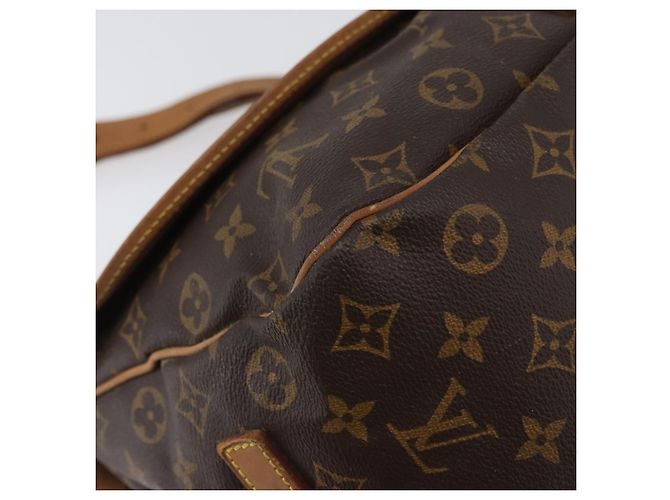 LOUIS VUITTON Borsa a Spalla Monogram Saumur 35 M42254 LV Auth ka2872 Monogramma - vista 16