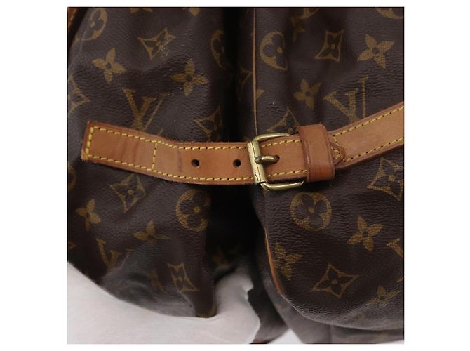 LOUIS VUITTON Borsa a Spalla Monogram Saumur 35 M42254 LV Auth ka2872 Monogramma - vista 18