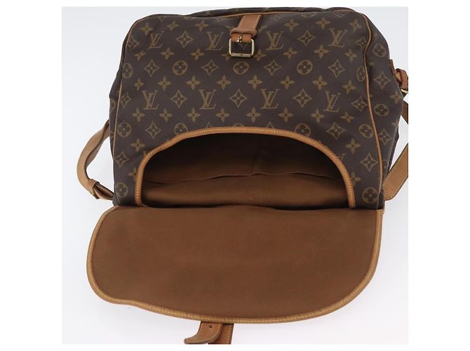 LOUIS VUITTON Borsa a Spalla Monogram Saumur 35 M42254 LV Auth ka2872 Monogramma - vista 26