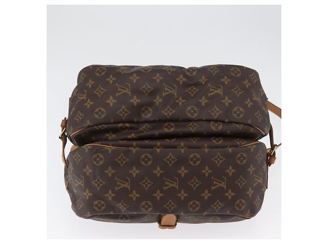 LOUIS VUITTON Borsa a Spalla Monogram Saumur 35 M42254 LV Auth ka2872 Monogramma - vista 5