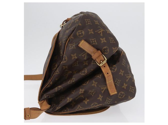 LOUIS VUITTON Borsa a Spalla Monogram Saumur 35 M42254 LV Auth ka2872 Monogramma - vista 6