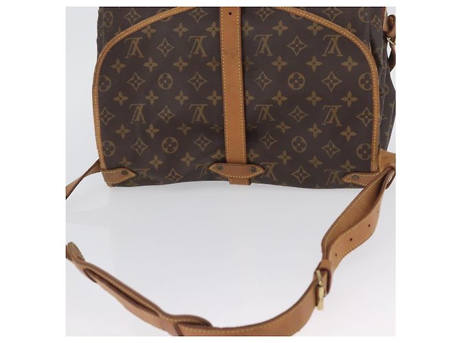 LOUIS VUITTON Borsa a Spalla Monogram Saumur 35 M42254 LV Auth ka2872 Monogramma - vista 7