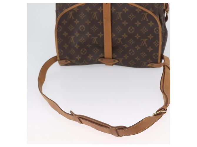 LOUIS VUITTON Borsa a Spalla Monogram Saumur 35 M42254 LV Auth ka2872 Monogramma - vista 8