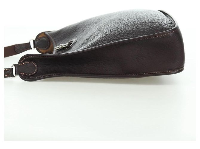 Hermès HERMES Borsa a Spalla Vespa Pelle Marrone Argento Auth bs33819V - vista 3
