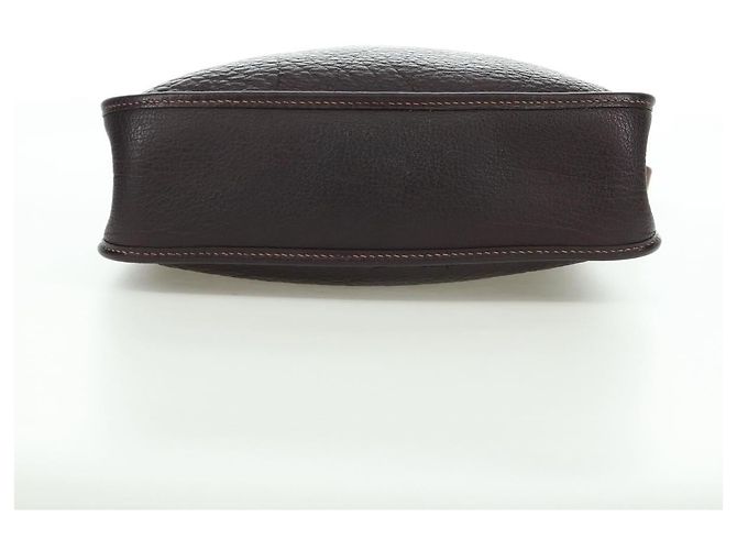 Hermès HERMES Borsa a Spalla Vespa Pelle Marrone Argento Auth bs33819V - vista 5