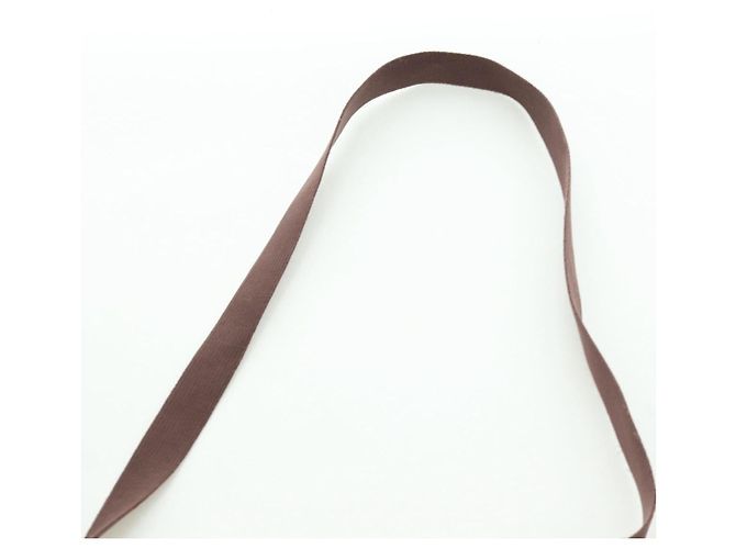 Hermès HERMES Borsa a Spalla Vespa Pelle Marrone Argento Auth bs33819V - vista 8