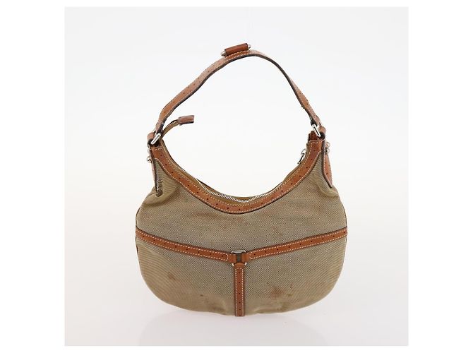 Borsa Gucci GG Canvas Micro GG Supreme PVC 4 pezzi Beige Marrone Nero Auth mr2102 - vista 23