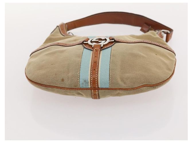 Borsa Gucci GG Canvas Micro GG Supreme PVC 4 pezzi Beige Marrone Nero Auth mr2102 - vista 26