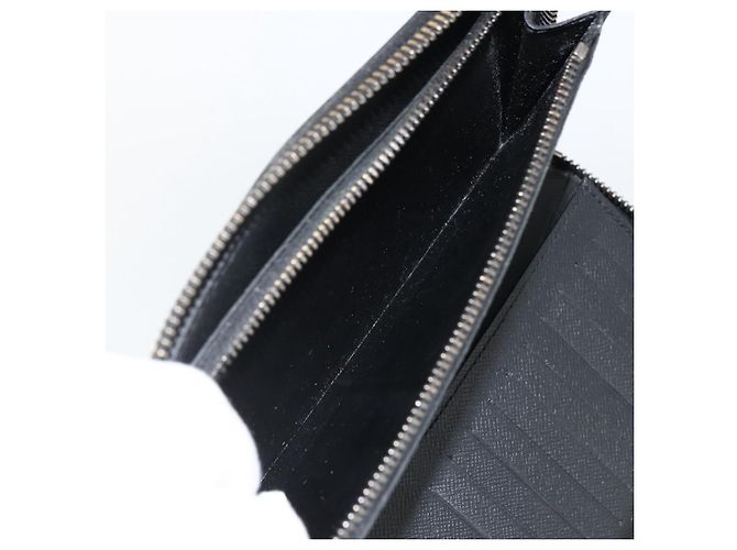 Cartera Vertical Zippy Monogram Eclipse LOUIS VUITTON M62295 Auth ka2951 Monograma - vista 11