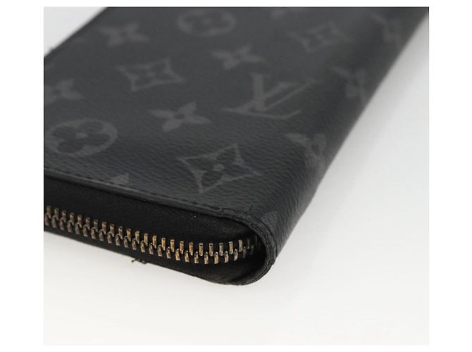 Cartera Vertical Zippy Monogram Eclipse LOUIS VUITTON M62295 Auth ka2951 Monograma - vista 15
