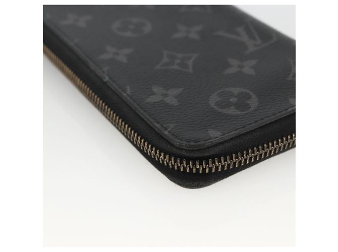 Cartera Vertical Zippy Monogram Eclipse LOUIS VUITTON M62295 Auth ka2951 Monograma - vista 16