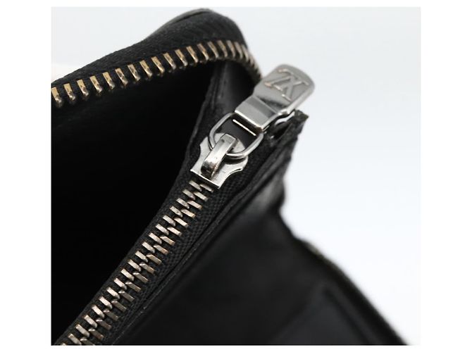 Cartera Vertical Zippy Monogram Eclipse LOUIS VUITTON M62295 Auth ka2951 Monograma - vista 20