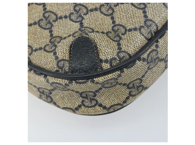 Gucci Bolso de Hombro GG Supreme Sherry Line PVC Marino Rojo 156 02 066 Auth 173872 Roja Azul marino - vista 15