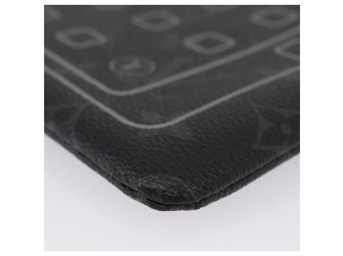 IPHONE-HÜLLE LOUIS VUITTON Monogram Eclipse Fragment M64449 LV Auth ARZ468M Monogramm - Ansicht 15