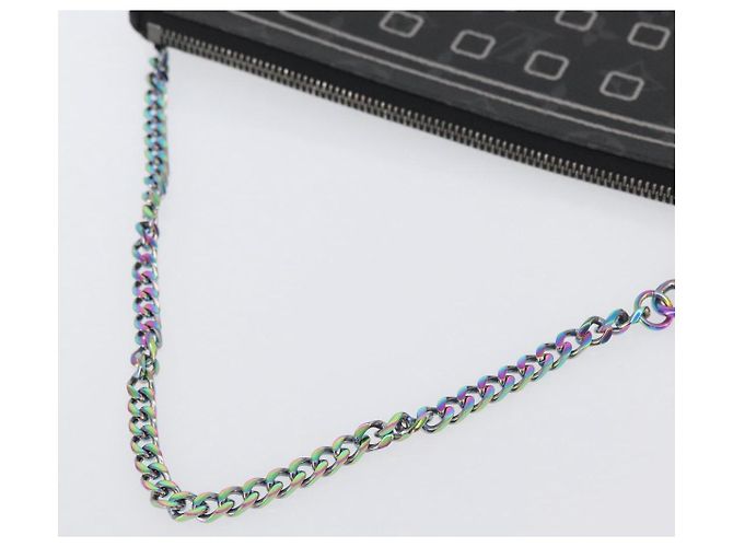 IPHONE-HÜLLE LOUIS VUITTON Monogram Eclipse Fragment M64449 LV Auth ARZ468M Monogramm - Ansicht 7