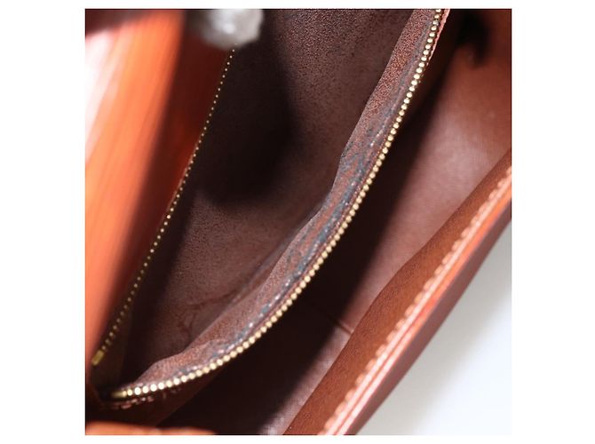 LOUIS VUITTON Borsa a Spalla Epi Saint Cloud GM Marrone M52193 LV Auth ep13585 - vista 11
