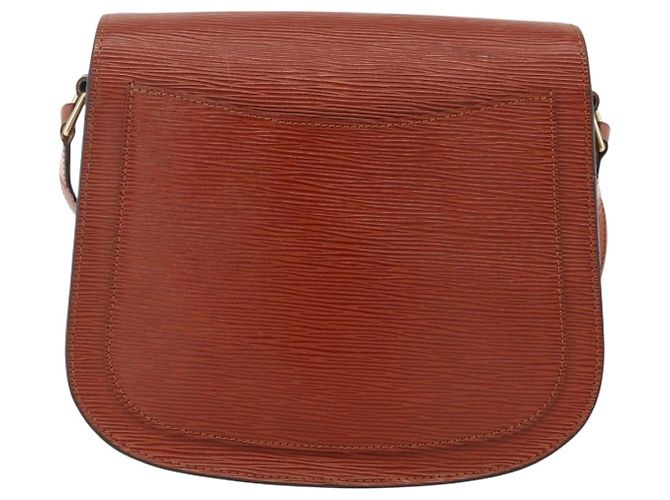 LOUIS VUITTON Borsa a Spalla Epi Saint Cloud GM Marrone M52193 LV Auth ep13585 - vista 2