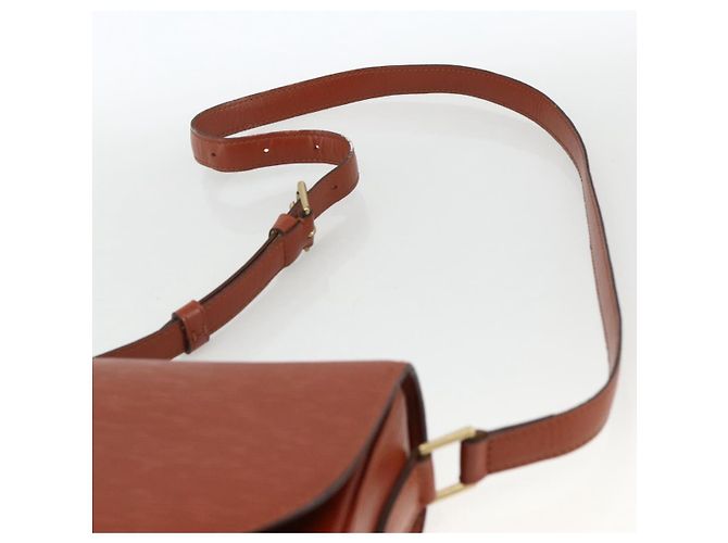 LOUIS VUITTON Borsa a Spalla Epi Saint Cloud GM Marrone M52193 LV Auth ep13585 - vista 8