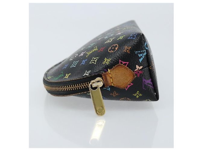 LOUIS VUITTON Pochette Cosmetica Multicolore Nera M47355 LV Auth bs33786 Nero - vista 4