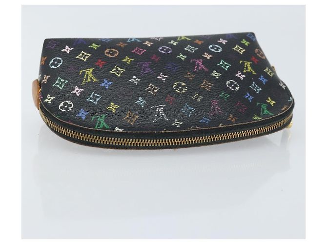 LOUIS VUITTON Pochette Cosmetica Multicolore Nera M47355 LV Auth bs33786 Nero - vista 5