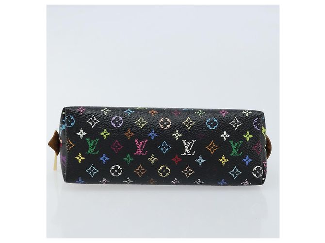 LOUIS VUITTON Pochette Cosmetica Multicolore Nera M47355 LV Auth bs33786 Nero - vista 6