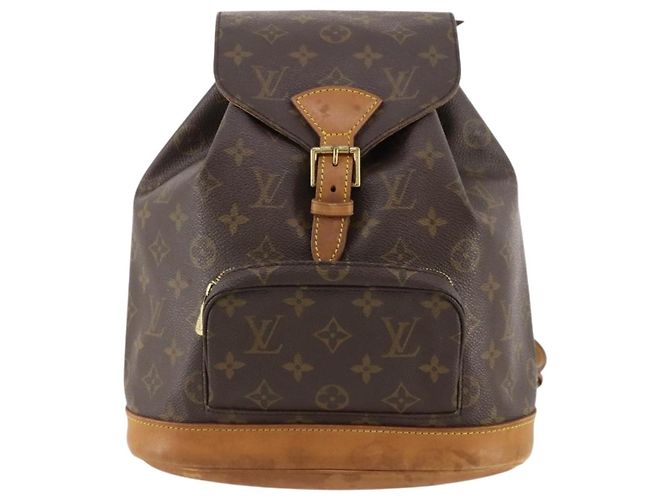 LOUIS VUITTON Zaino Monogram Montsouris MM M51136 LV Auth 171700 Monogramma - vista 13