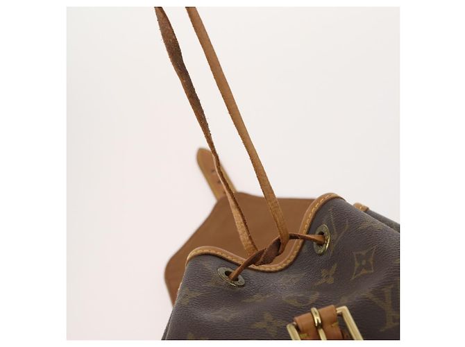 LOUIS VUITTON Zaino Monogram Montsouris MM M51136 LV Auth 171700 Monogramma - vista 21