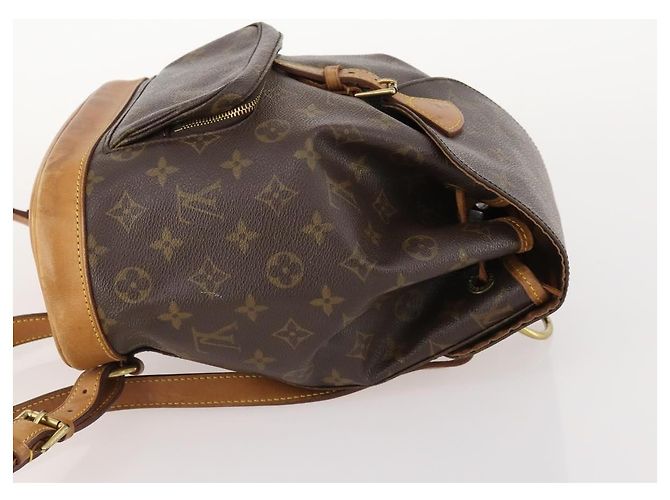 LOUIS VUITTON Zaino Monogram Montsouris MM M51136 LV Auth 171700 Monogramma - vista 3
