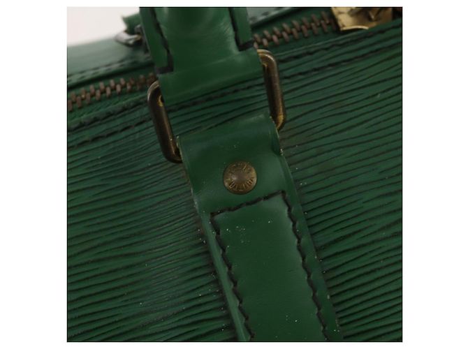 LOUIS VUITTON Epi Keepall 45 Borsa Boston Verde M42974 LV Auth 168281 - vista 17