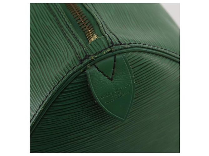 LOUIS VUITTON Epi Keepall 45 Borsa Boston Verde M42974 LV Auth 168281 - vista 18