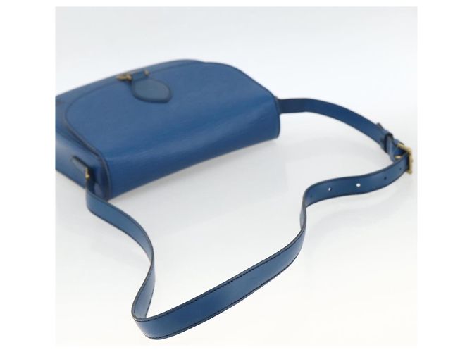 LOUIS VUITTON Borsa a Spalla Epi Saint Cloud GM Blu Toledo M52195 LV Auth BA11245 - vista 7