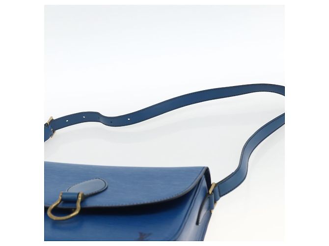 LOUIS VUITTON Borsa a Spalla Epi Saint Cloud GM Blu Toledo M52195 LV Auth BA11245 - vista 8