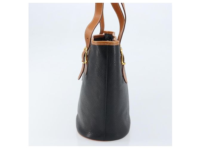 Céline Borsa Tote in pelle nera e oro Auth 173798A Nero D'oro - vista 4