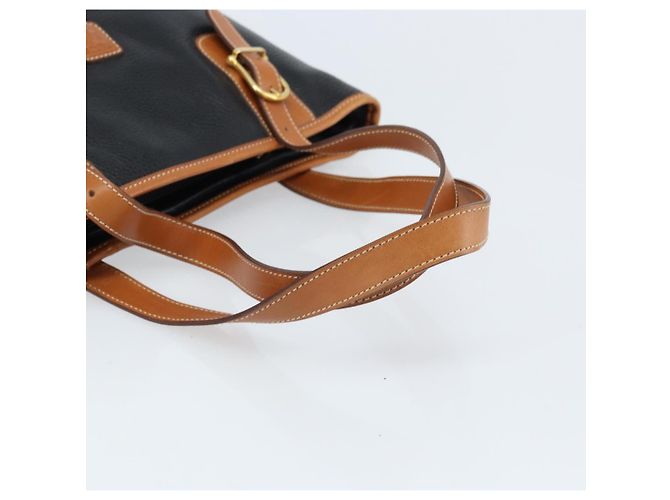Céline Borsa Tote in pelle nera e oro Auth 173798A Nero D'oro - vista 7