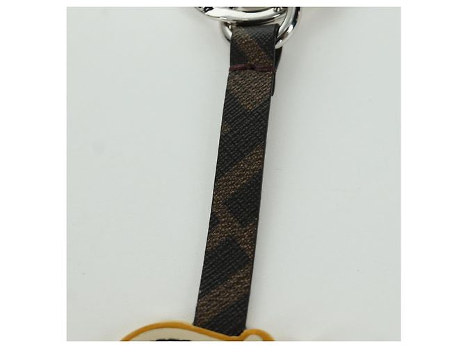 FENDI FENDI x FRGMT x POKMON Dragonite Charm Pelle Gialla Auth 167076SM - vista 6